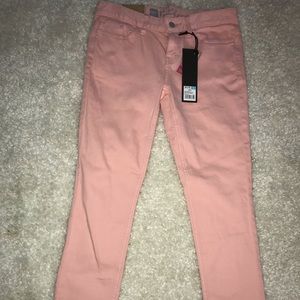 Light Pink Skinny Jeans